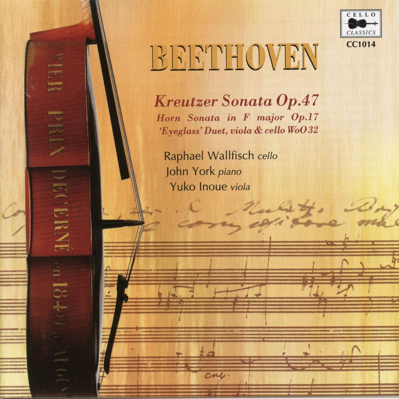 【CD】Kreuzer Sonata Op.47