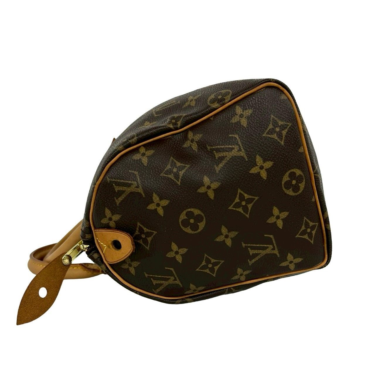 極 美品 LOUIS VUITTON ルイヴィトン スピーディ 25 モノグラム レザー