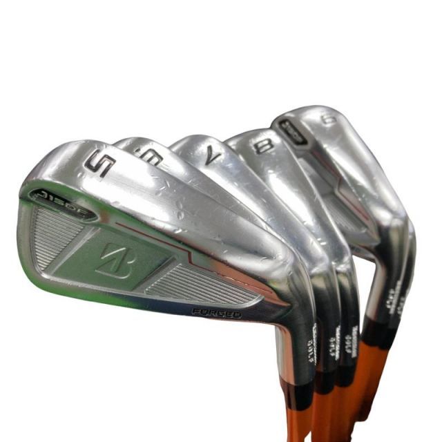 【中古】 ブリヂストン BRIDGESTONE J15DF 6S アイアンセット IR 純正特注シャフト (フレックスS) メンズ 男性用 右利き 右用 Dランク ゴルフクラブ
