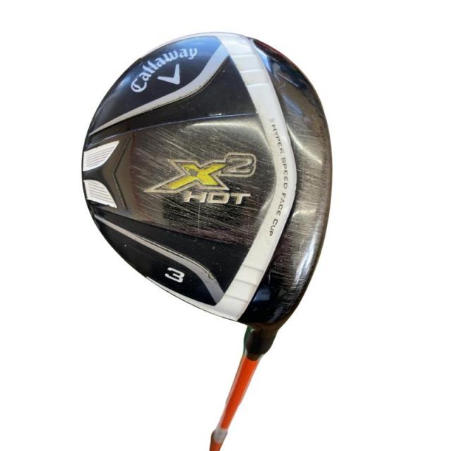 中古】 キャロウェイ X2 HOT 3W フェアウェイウッド FW リシャフト