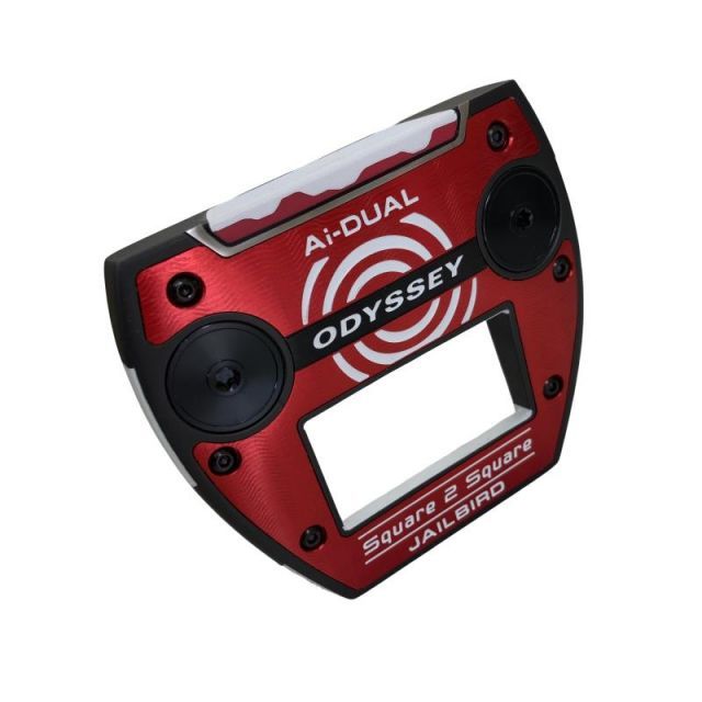 【中古】 オデッセイ Ai-DUAL SQUARE 2 SQUARE JAILBIRD 34インチ パター PT STROKE LAB 120 スチール (フレックスその他) メンズ 男性用 右利き 右用 Cランク ゴルフクラブ