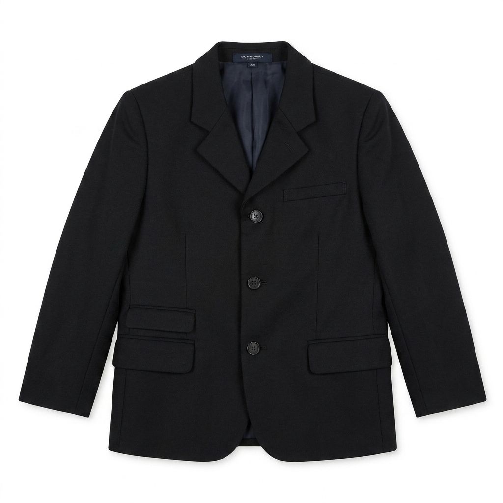 BURBERRY バーバリー テーラードジャケット ブラック 130A