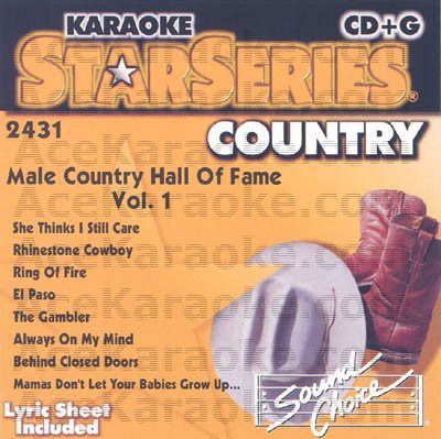 【CD】Karaoke: Male Country Hall of Fame 1