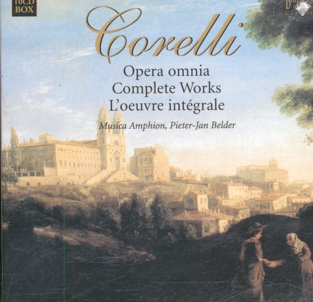 【CD】コレッリ:作品全集 (Corelli: Opera omnia - Complete Works - L'oeuvre integrale) (10CD)