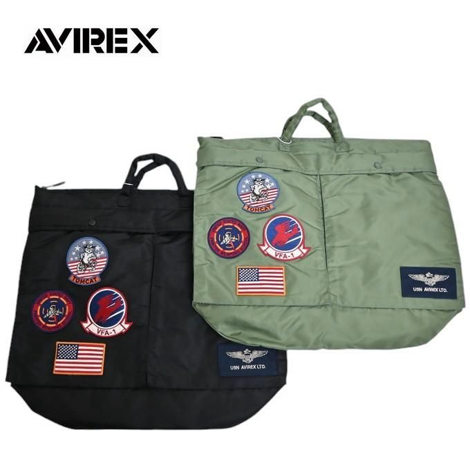 AVIREX アヴィレックス 783-3976010 トップガン ヘルメット バッグ トートバッグ アビレックス 鞄 TOP GUN HELMET BAG