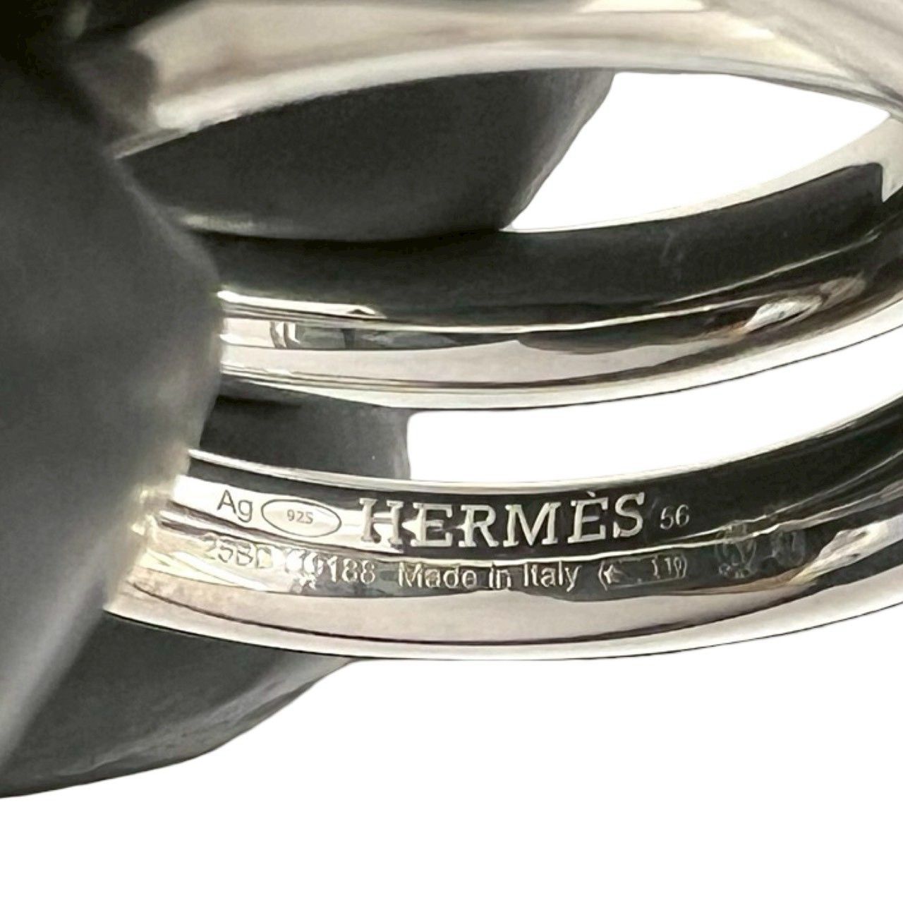 極 美品 箱付き HERMES エルメス ヴェルティージュ リング シルバー925 