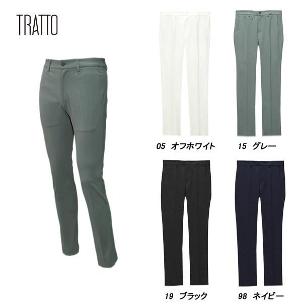 トラット TRATTO メンズ 春夏 SOLDEFENDERポンチ ストレートパンツ　カラー　05　オフホワイト/15　グレー　31-7211210