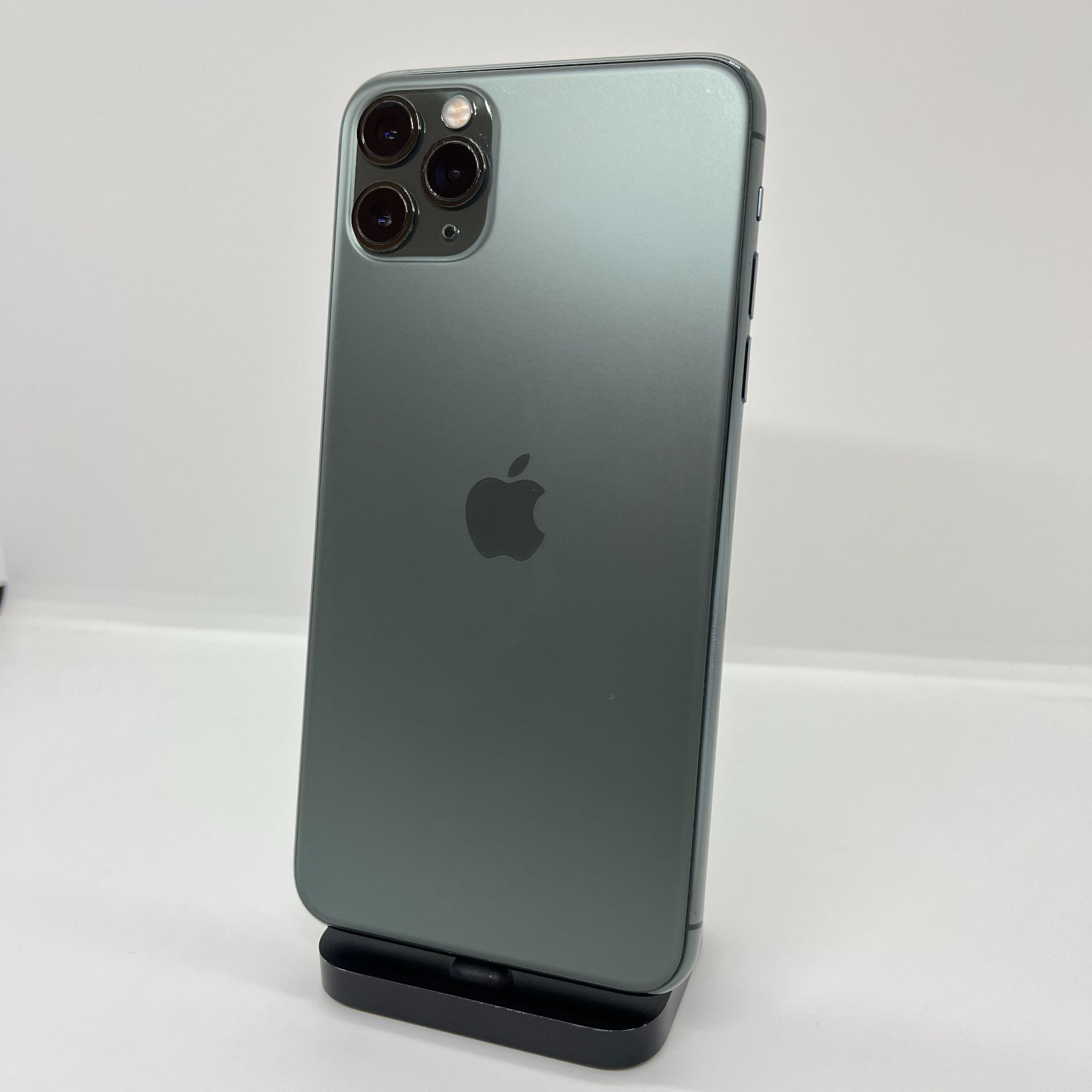 バッテリー新品】iPhone11ProMax 256GB ミッドナイトグリーン【SIM