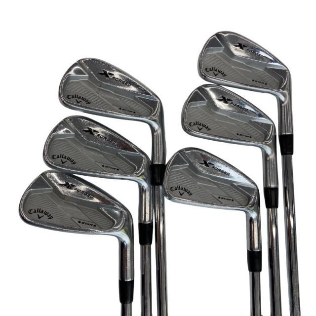 【中古】 キャロウェイ X FORGED STAR 6S アイアンセット IR NS PRO 950GH neo (フレックスS) メンズ 男性用 右利き 右用 Cランク ゴルフクラブ
