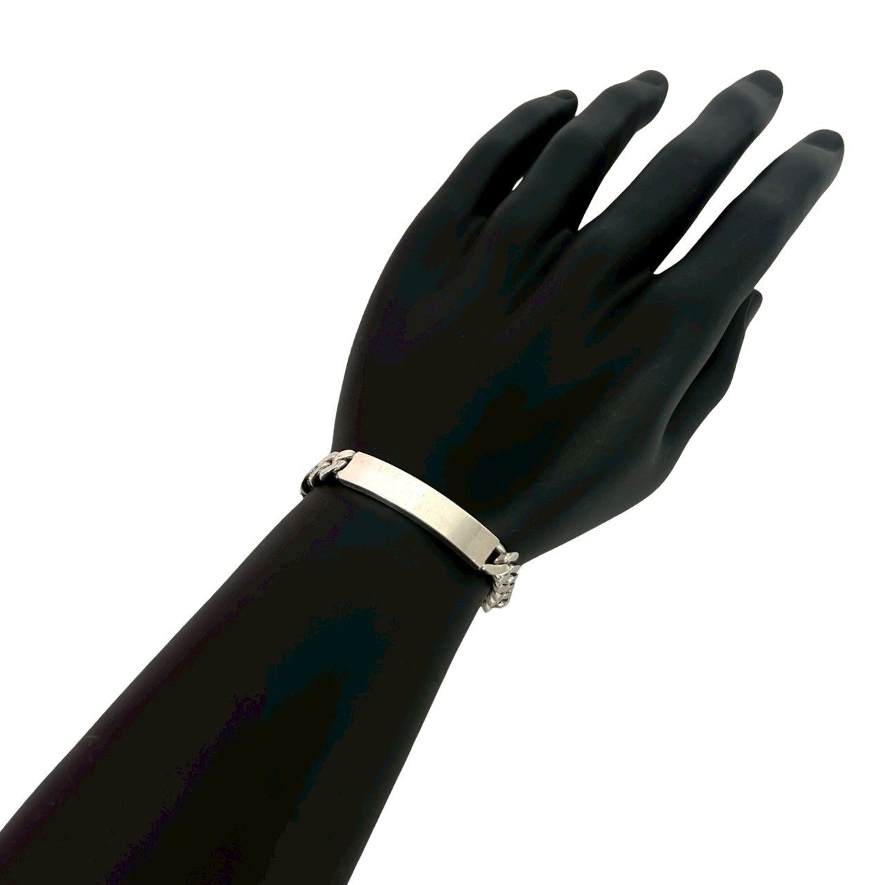 極 美品 TIFFANY&Co. ティファニー ID ブレスレット シルバー925