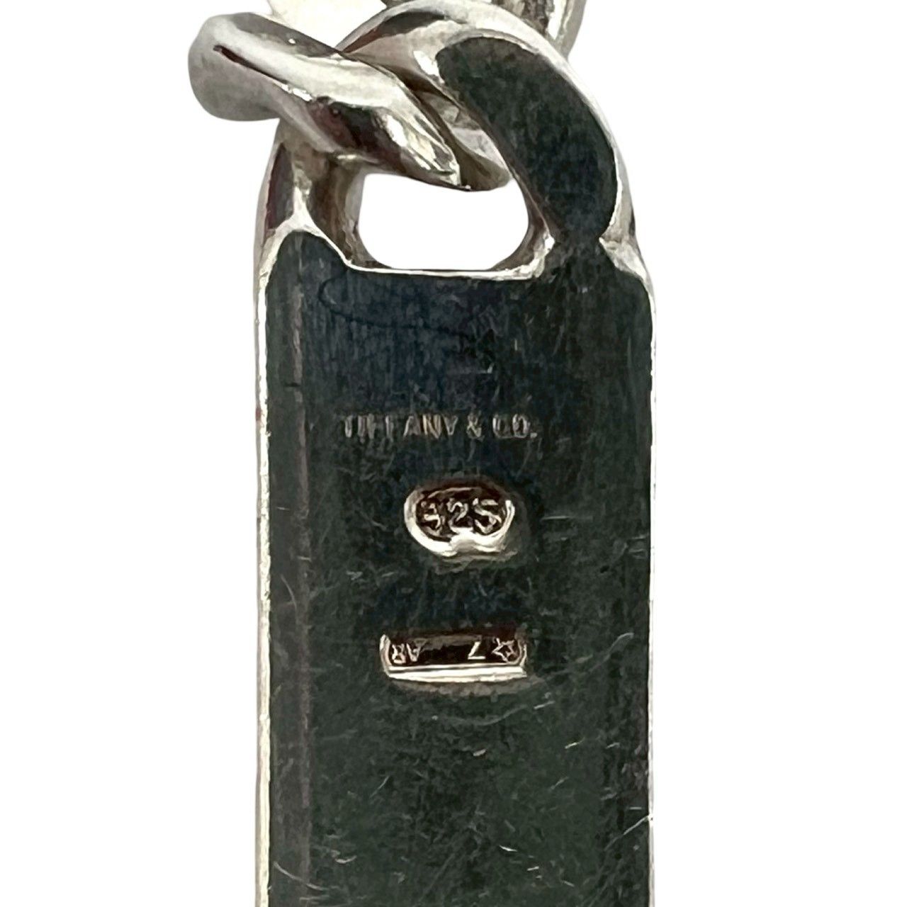 極 美品 TIFFANY&Co. ティファニー ID ブレスレット シルバー925