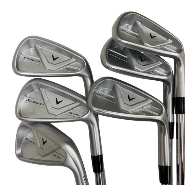 【中古】 キャロウェイ X FORGED STAR(2026) 7S アイアンセット IR 純正特注シャフト (フレックスR) メンズ 男性用 右利き 右用 Cランク ゴルフクラブ