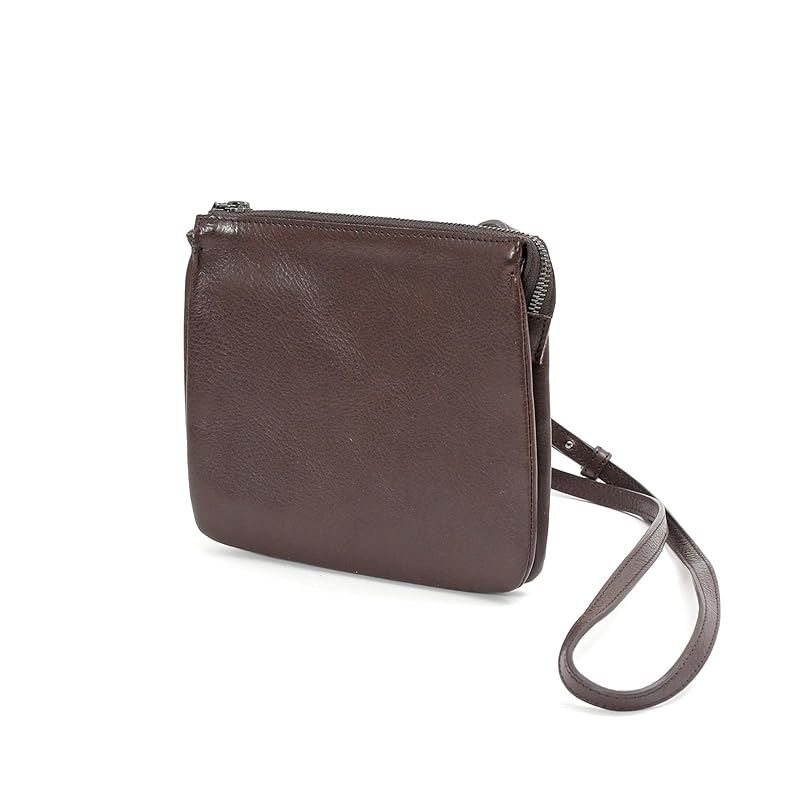 【新品】 [LEATHER CRAFT COMPANY] サコッシュ ショルダーバッグ イタリアンレザー MINIMAL LMM-1100 (ブラックブラウン)