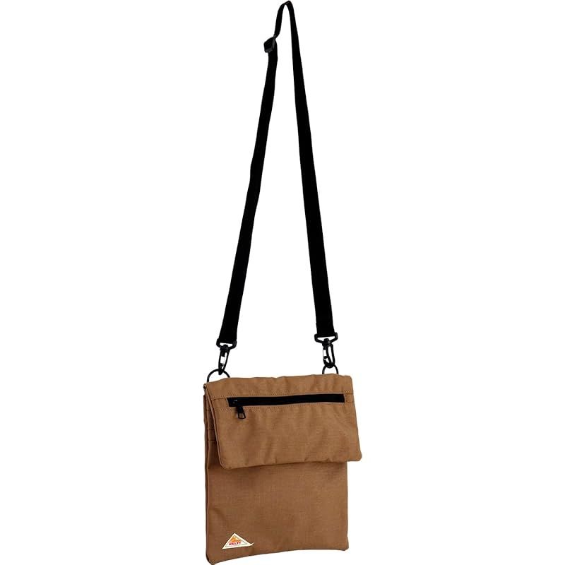 【新品】 [ケルティ] ショルダーバッグ MINI ZIP FLAP POUCH ポケット付き 3259255725 男女兼用 モカ