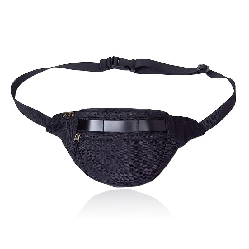 【新品】 ボディバッグ【kokobag】 小さめだけど収納力 ファスナーポケット+本革ベルト ななめ掛け ワンショルダー デイリー使い アウトドアにも サブバッグ レディース ブラック（黒） mami dot. プロデュース maigoya