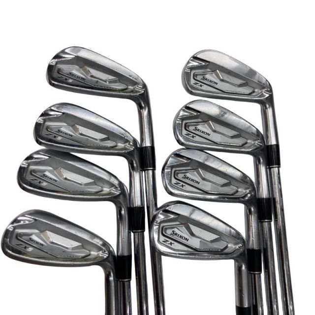 【中古】 ダンロップ SRIXON ZX5 Mk II 8S アイアンセット IR NS PRO 950GH neo DST (フレックスS) メンズ 男性用 右利き 右用 Cランク ゴルフクラブ