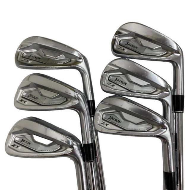 【中古】 ダンロップ SRIXON ZX5 Mk II 6S アイアンセット IR NS PRO MODUS3 TOUR105 D.S.T (フレックスS) メンズ 男性用 右利き 右用 Cランク ゴルフクラブ