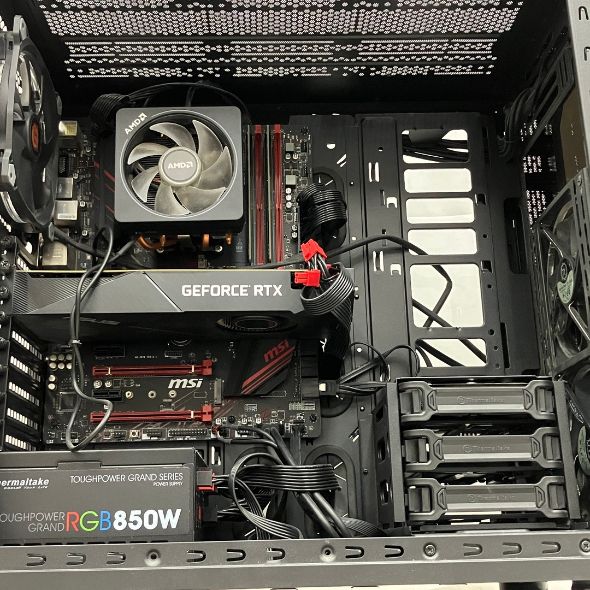 中古 自作PC Ryzen7 RTX2060 SSD搭載 - メルカリ