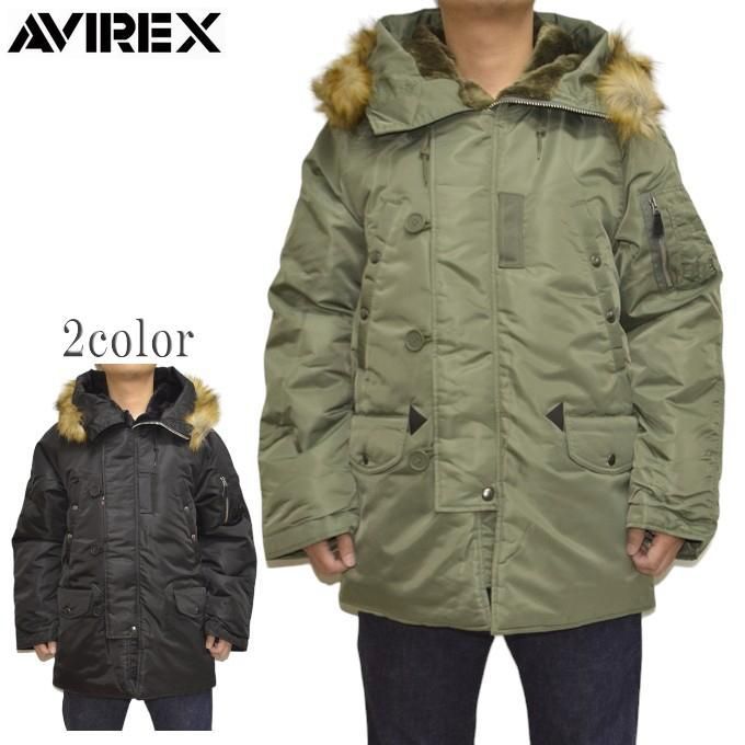 AVIREX アヴィレックス 783-6952028 783-5952030 N-3B コマーシャル フライトジャケット ミリタリージャケット アウター アビレックス メンズ