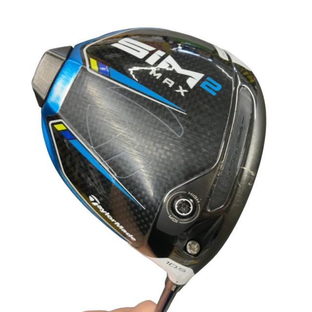 【中古】 テーラーメイド SIM2 9° ドライバー DR TENSEI SILVER TM50(SIM2 DR) (フレックスS) メンズ 男性用 右利き 右用 Cランク ゴルフクラブ