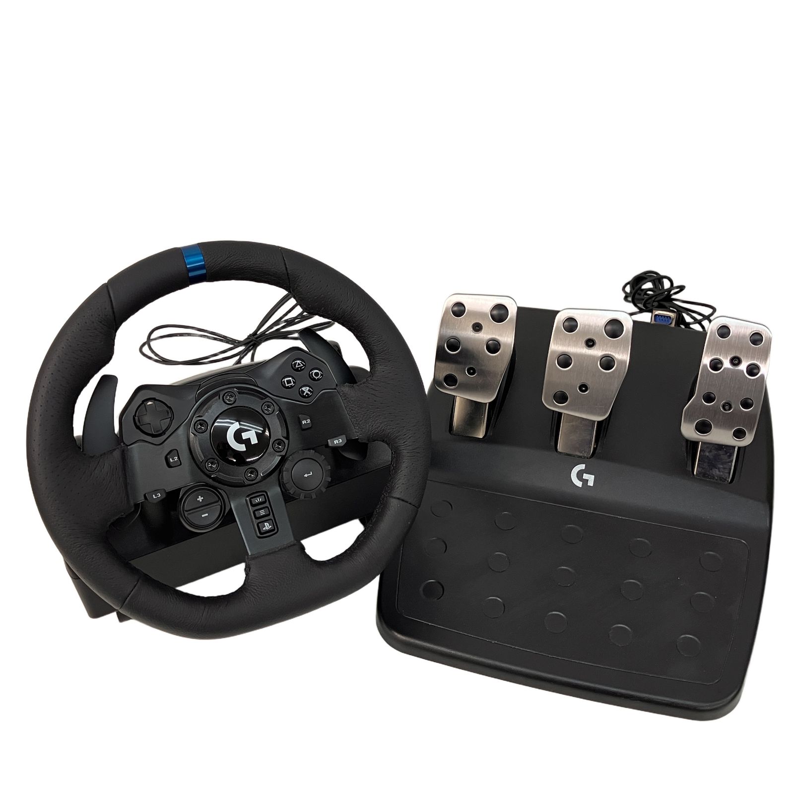 Logicool ロジクール WU0006 G923 Racing Wheel & Pedal レーシング ハンドル シフター付 ゲーム周辺機器 中古 Z11254454