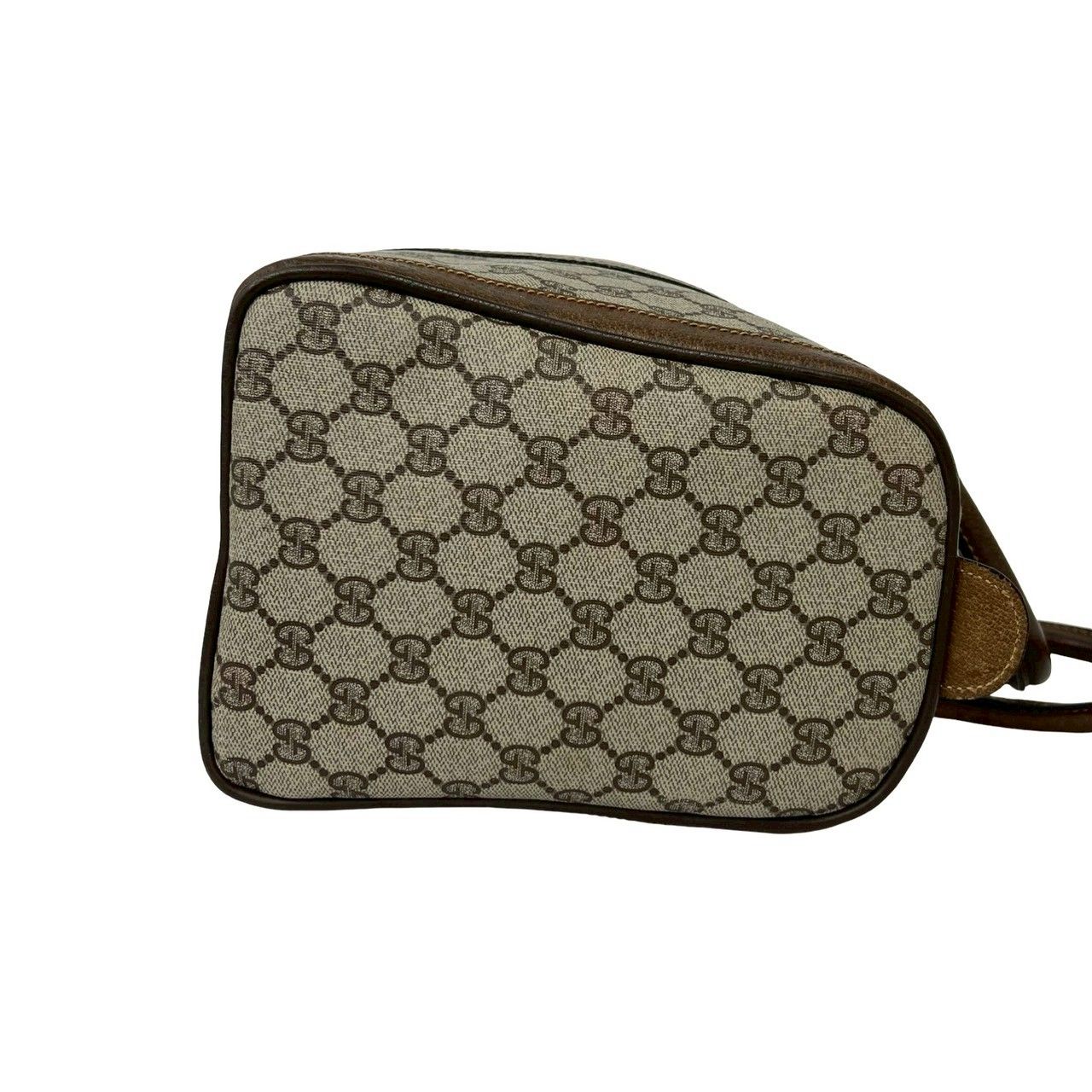 極 美品 GUCCI グッチ オールドグッチ ヴィンテージ GG 柄 レザー 本革