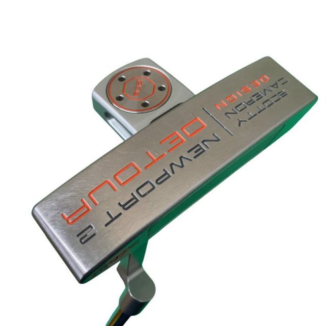 【中古】 タイトリスト SCOTTY CAMERON DETOUR NEWPORT 2 34インチ パター PT スチール (フレックスその他) メンズ 男性用 右利き 右用 Cランク ゴルフクラブ