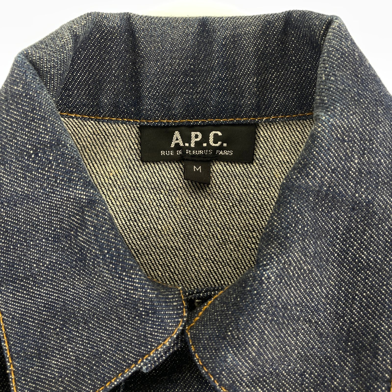 A.P.C. APC アーペーセー デニムジャケット Gジャン リジットデニム M