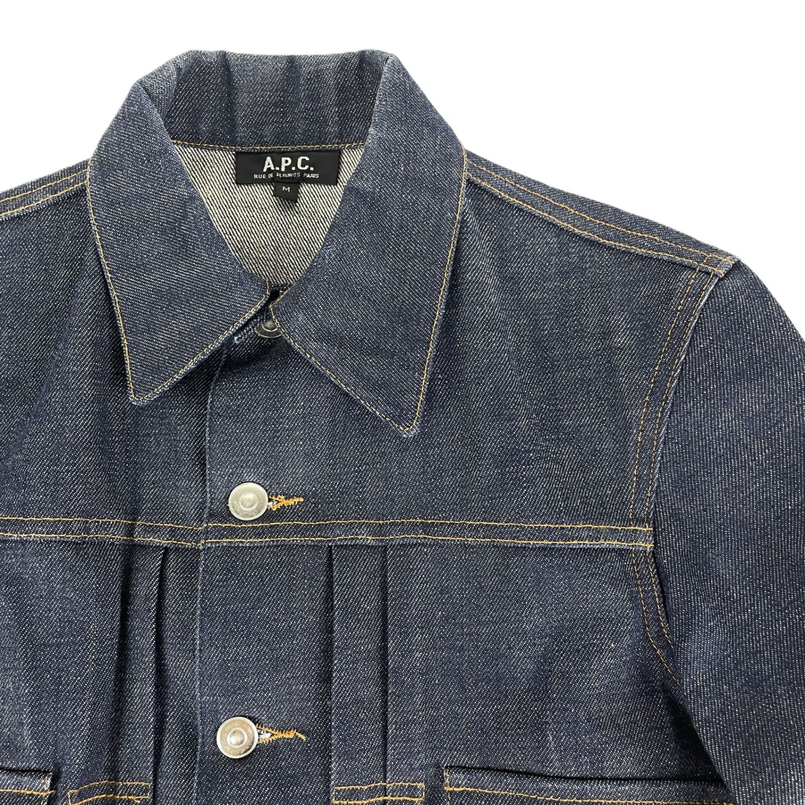 A.P.C. APC アーペーセー デニムジャケット Gジャン リジットデニム M 