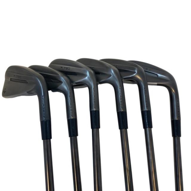 【中古】 テーラーメイド Taylor Made P・790(2025) Designer Series BLACK 6S アイアンセット IR NS PRO MODUS3 TOUR105 (フレックスS) メンズ 男性用 右利き 右用 Bランク ゴルフクラブ