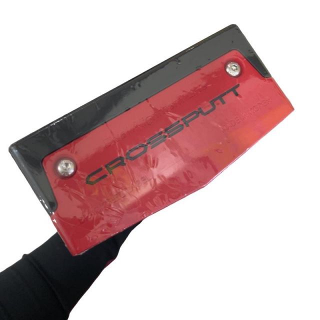 【中古】 CROSSPUTT CROSSPUTT RED BLACK LABEL(レッド) 34インチ パター PT スチール (フレックスその他) メンズ 男性用 右利き 右用 Nランク ゴルフクラブ