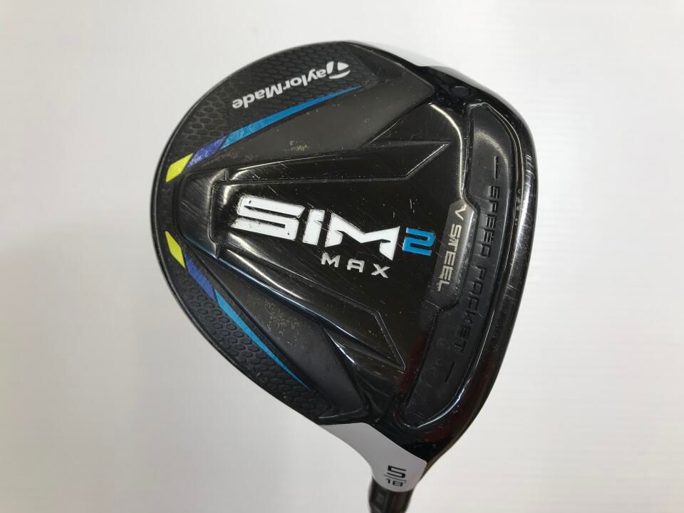 テーラーメイド　SIM2 MAX　18度　TENSEI BLUE TM50(SIM2)　Rフレックス　フェアウェイウッド　中古【最短即日発送】