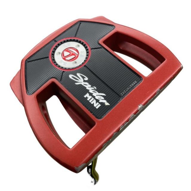 【中古】 テーラーメイド Spider MINI TOUR RED 34インチ パター PT スチール (フレックスその他) メンズ 男性用 右利き 右用 Dランク ゴルフクラブ