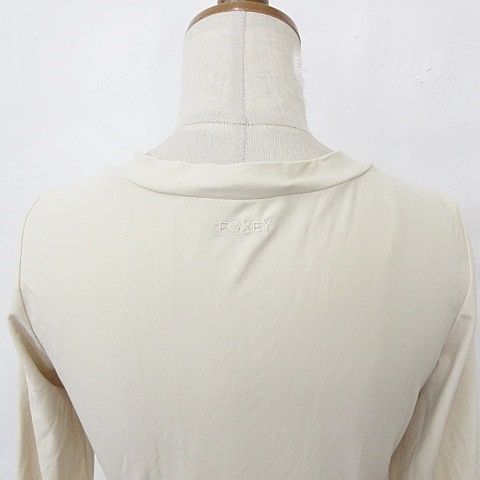 フォクシーニューヨーク FOXEY NEW YORK カットソー シャツ 長袖