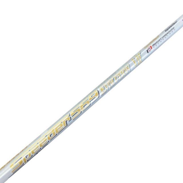 【中古】 テーラーメイドスリーブ付き(Qi4D系) フジクラドライバー用 シャフト Speeder 569 EVOLUTION VII (フレックスS)Bランク ゴルフクラブ