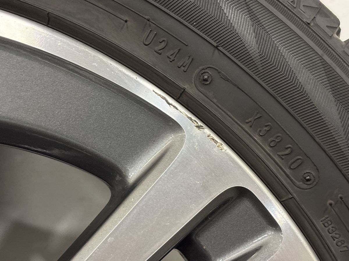 交換用に】スバル レヴォーグ 純正 17in 7J +55 PCD114.3 ダンロップ