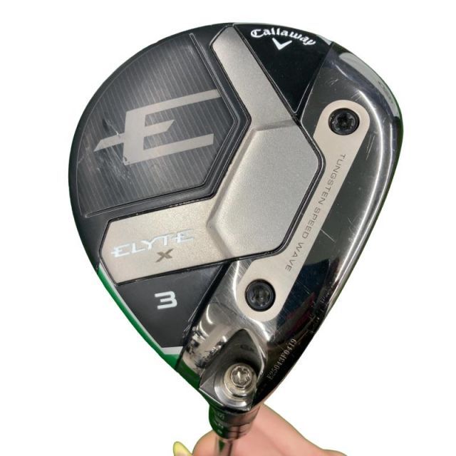 【中古】 キャロウェイ ELYTE X 3W フェアウェイウッド FW VENTUS GREEN 50 for CW(ELYTE FW) (フレックスS) メンズ 男性用 右利き 右用 Cランク ゴルフクラブ