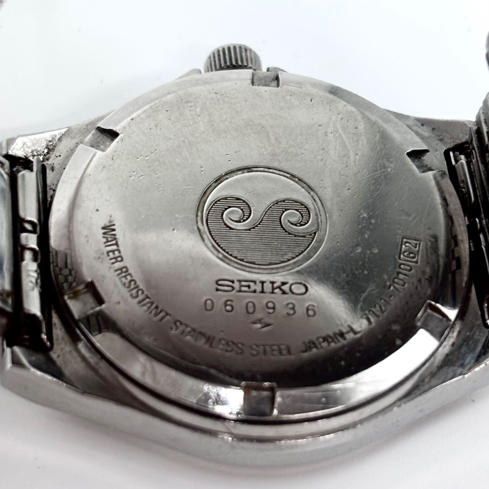 稼働/新品電池】SEIKO/セイコー Silver Wave/シルバーウェーブ 腕時計 