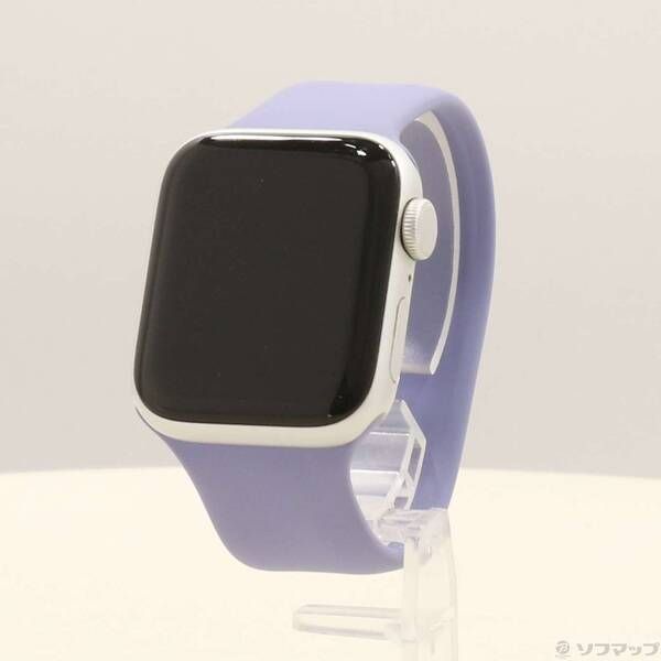 ソフマップ 〔中古品〕 Apple Watch SE 第1世代 GPS 40mm シルバーアルミニウムケース イングリッシュラベンダーソロループ【196】