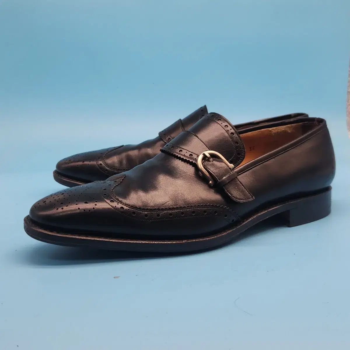 ii FERRAGAMO フェラガモ ベルト メンズ ローファー 285