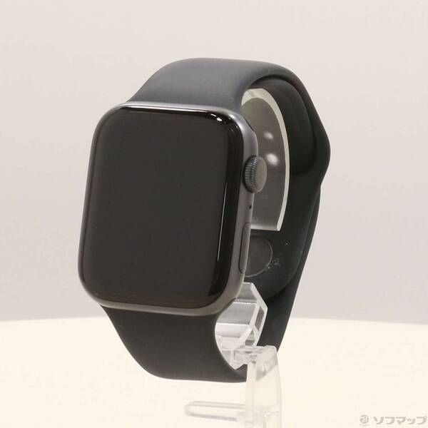 ソフマップ 〔中古品〕 Apple Watch Series 6 GPS 44mm スペースグレイアルミニウムケース ブラックスポーツバンド【196】