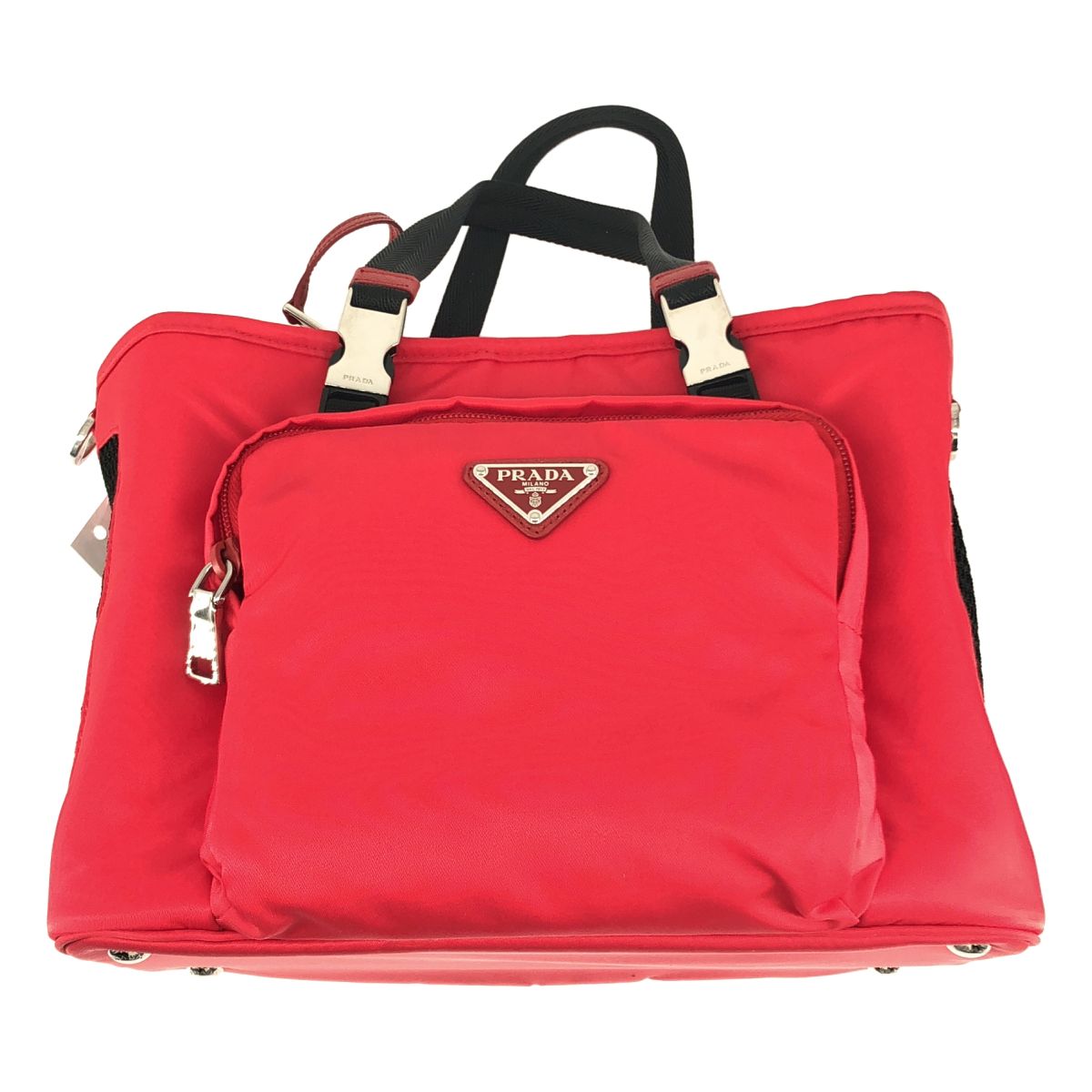 【新品】 PRADA / プラダ | ReNylon 2WAY ペットバッグ | TU | レッド | レディース