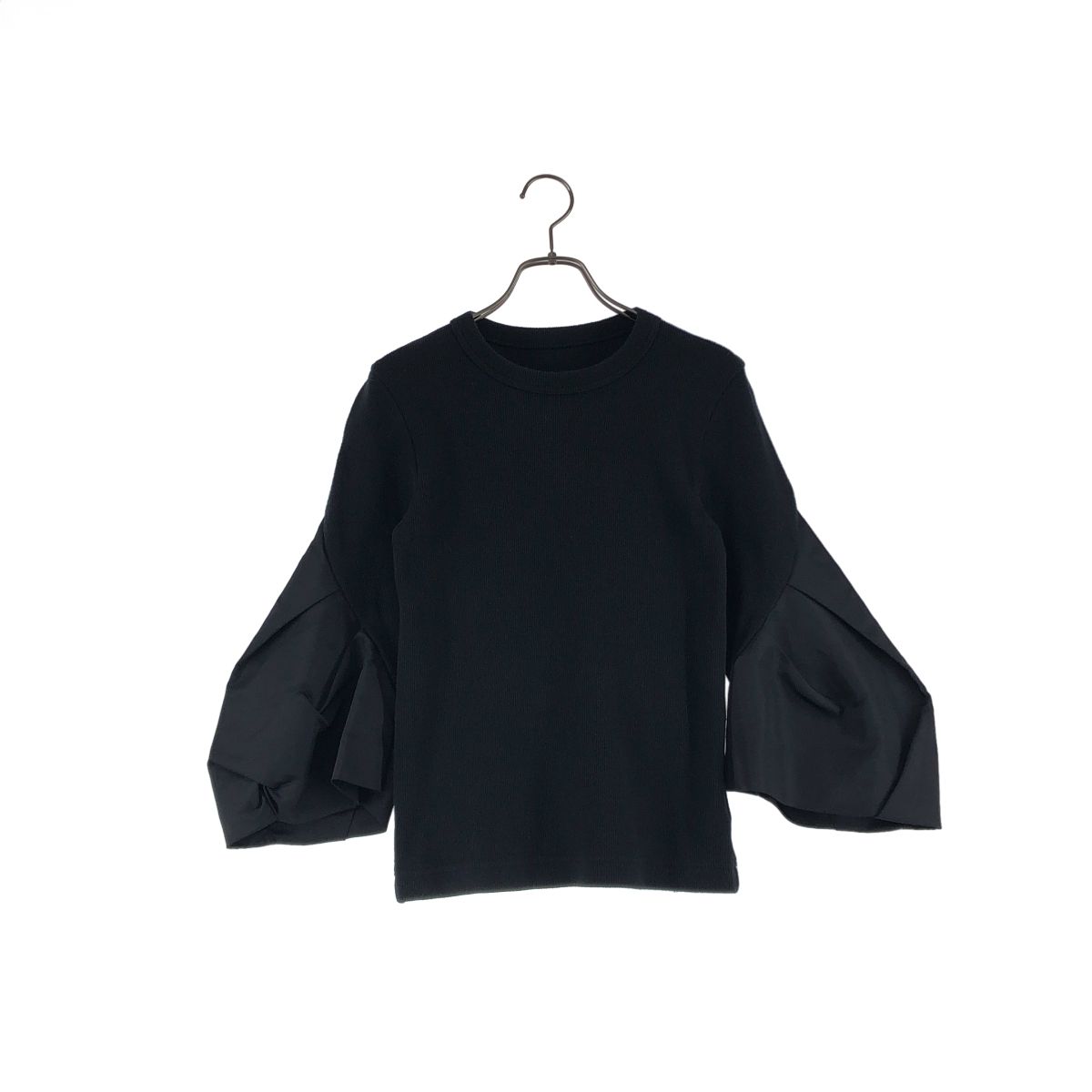 SACAI サカイ NYLON TWILL MIX PULLOVER コットン sacai / サカイ | 2023SS | Nylon Twill Mix Cotton Jersey Pullover