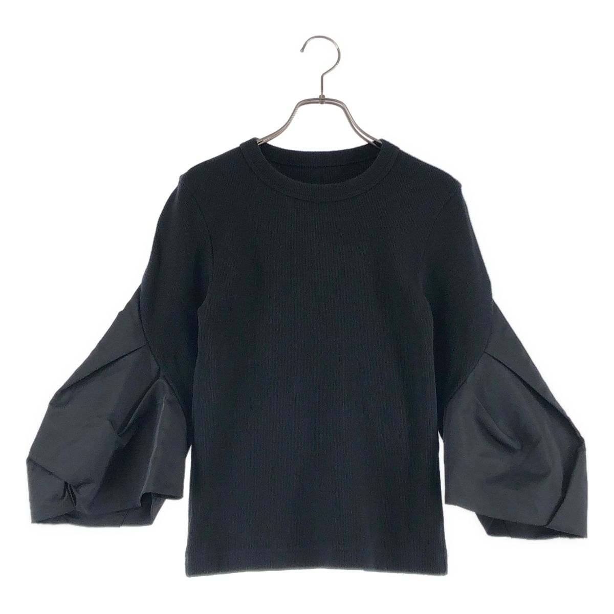 SACAI サカイ NYLON TWILL MIX PULLOVER コットン sacai / サカイ | 2023SS | Nylon Twill Mix Cotton Jersey Pullover