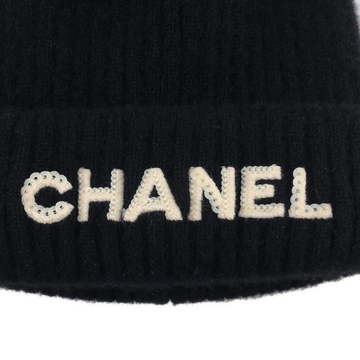 美品】 CHANEL / シャネル | cashmere 100％ / カシミヤ スパンコール