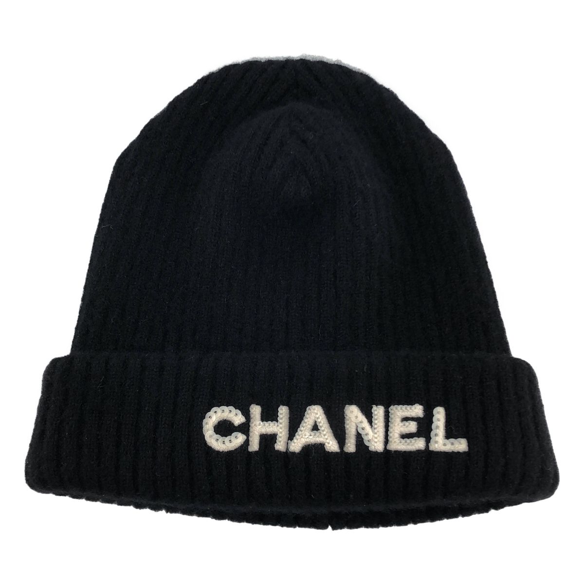 美品】 CHANEL / シャネル | cashmere 100％ / カシミヤ スパンコール