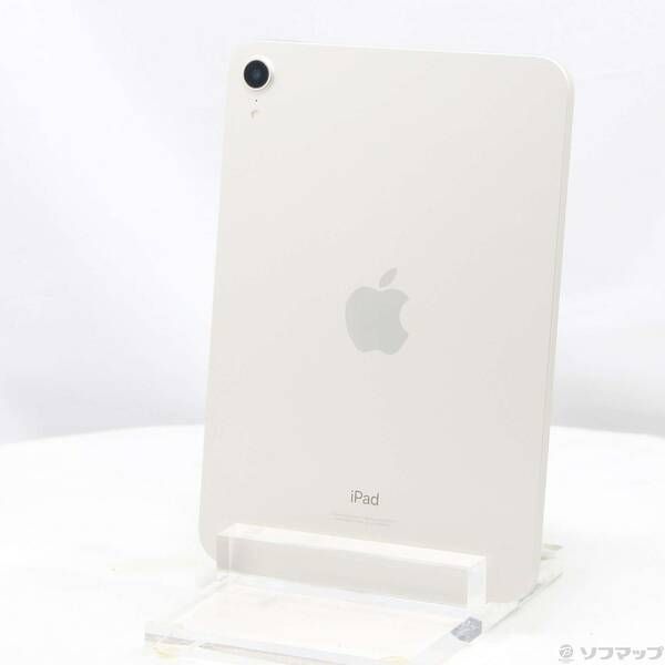 ソフマップ 〔中古品〕 iPad mini 第6世代 64GB スターライト MK7P3J／A Wi-Fi【198】