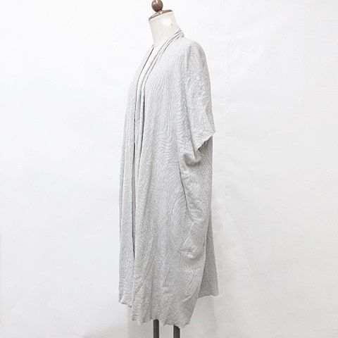 ヨーガンレール JURGEN LEHL カーディガン 羽織 ニット 半袖 ロング 総
