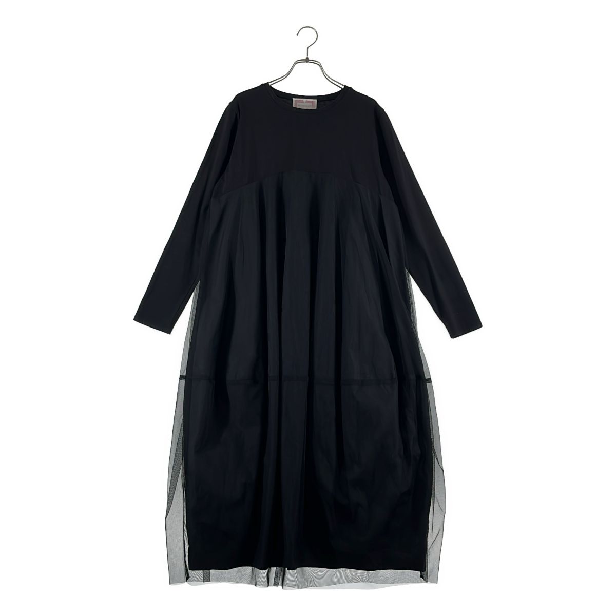 【美品】 BEARDSLEY / ビアズリー | ジャカードマルワンピース | 2 | ブラック | レディース