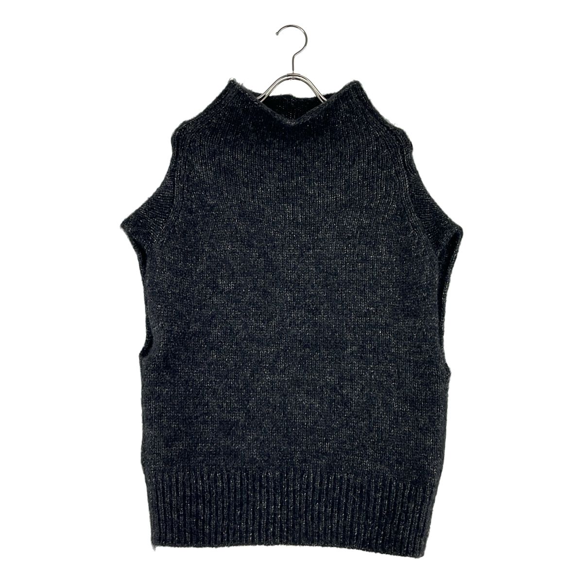 【美品】 L'Appartement / アパルトモン | 2025AW | Fenice Knit Vest / アルパカ フェニーチェ ニットベスト | ダークグレー | レディース